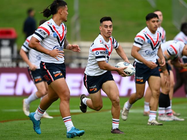 Kyron Fekitoa of the Sydney Roosters. Picture: NRL Photos/Gregg Porteous