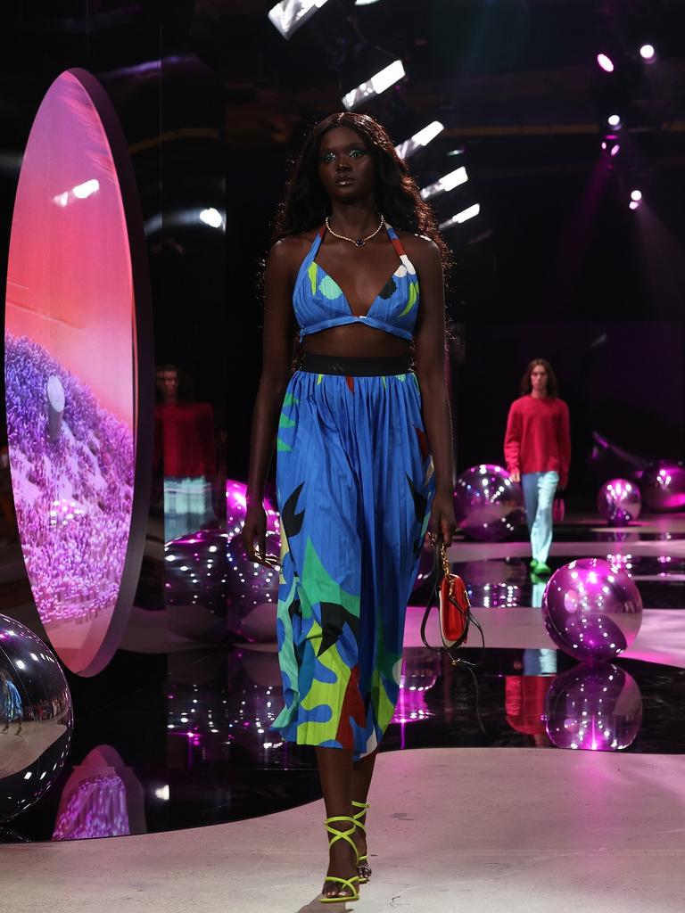 The Iconic fashion show featured an array of colourful outfits on a diverse range of models. Picture: Supplied