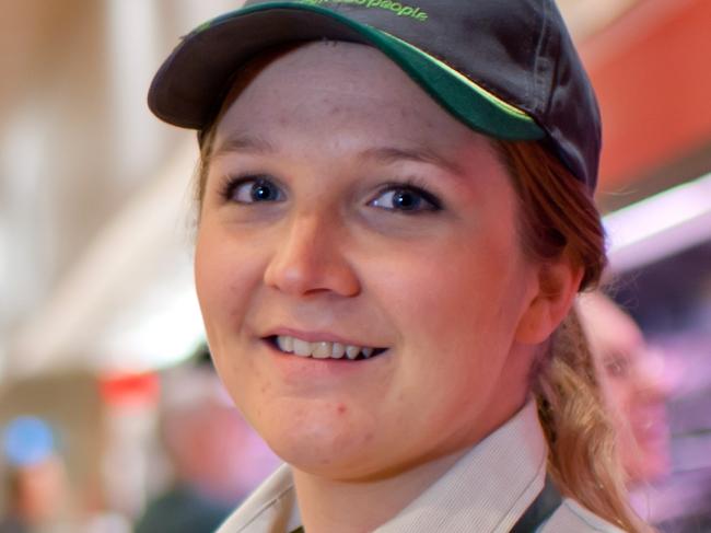 Upskill -Jemma de Grier is studying a Cert III in meat processing