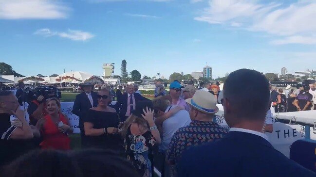 Bjorn Baker wins Magic Millions race