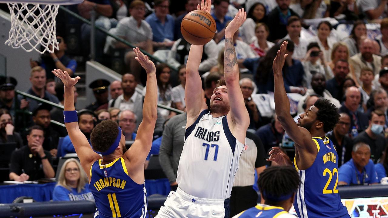 Luka Doncic led the way for Dallas. (Photo by Tom Pennington/Getty Images)