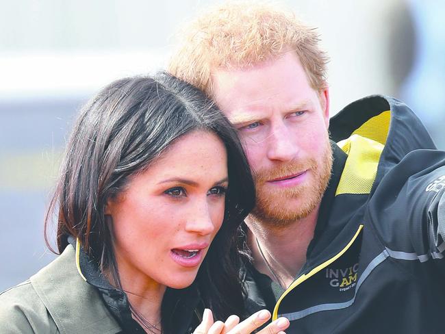 Meghan and Harry at the UK Team Trials for the Invictus Games in Sydney. His star power has only risen since the two became a couple. Picture: Chris Jackson/Getty Images