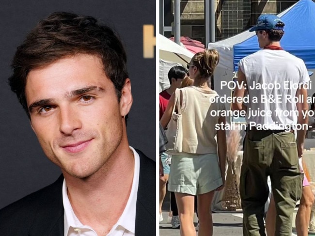 Aussie actor Jacob Elordi seen buying bacon and egg roll in Sydney