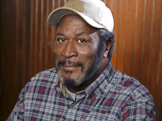 Actor John Amos, who plays Buzz, in the Channel 9 show Men In Trees