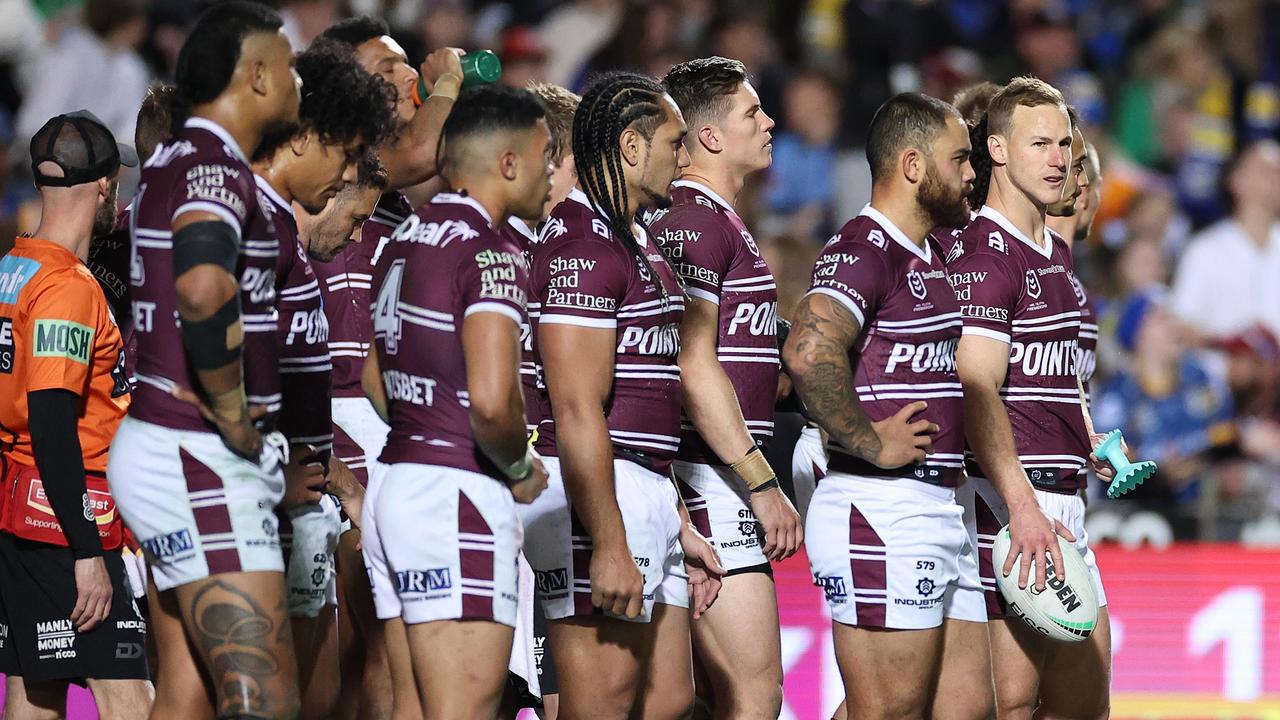 Manly are in the midst of a four-game losing streak. Picture: Getty Images