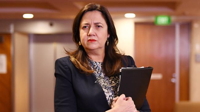 Queensland Premier Annastacia Palaszczuk. Picture: NCA NewsWire/Dan Peled