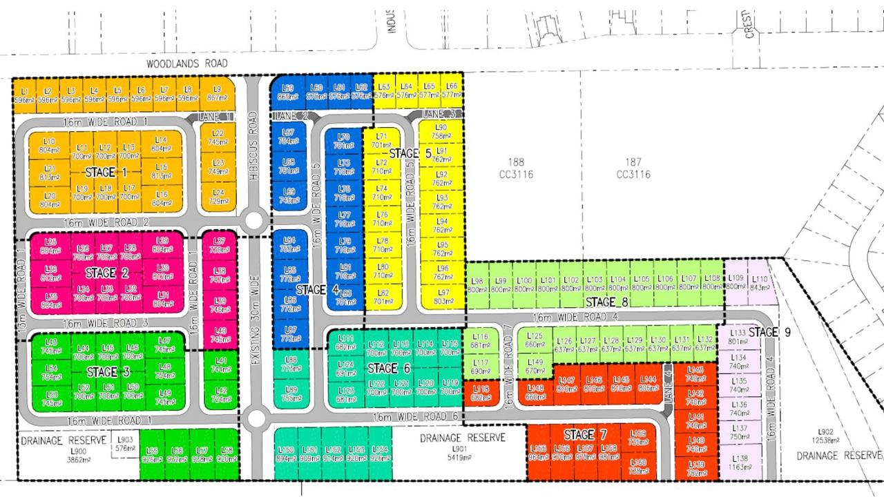 A 160-lot subdivision at Gatton by developer Golden Dragon Property has been submitted to the Lockyer Valley Regional Council.