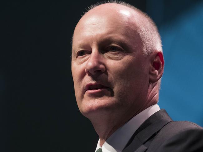 AFL president Richard Goyder said he ‘hates’ poker machines and wants to wean the AFL clubs off them. Picture: AAP