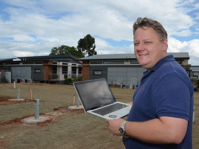 Former Southport Central Residential body corporate chairman Colin Buckley.