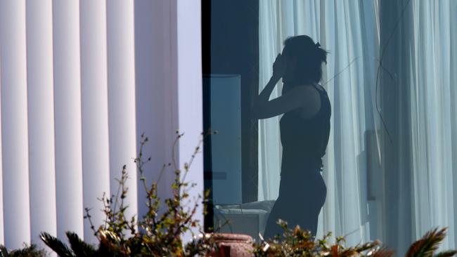 Budge at John Ibrahim’s home over the weekend.