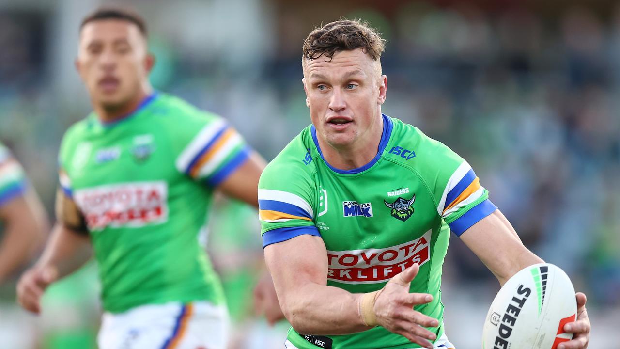 Jack Wighton will leave a gaping hole in the Raiders salary cap. (Photo by Mark Nolan/Getty Images)