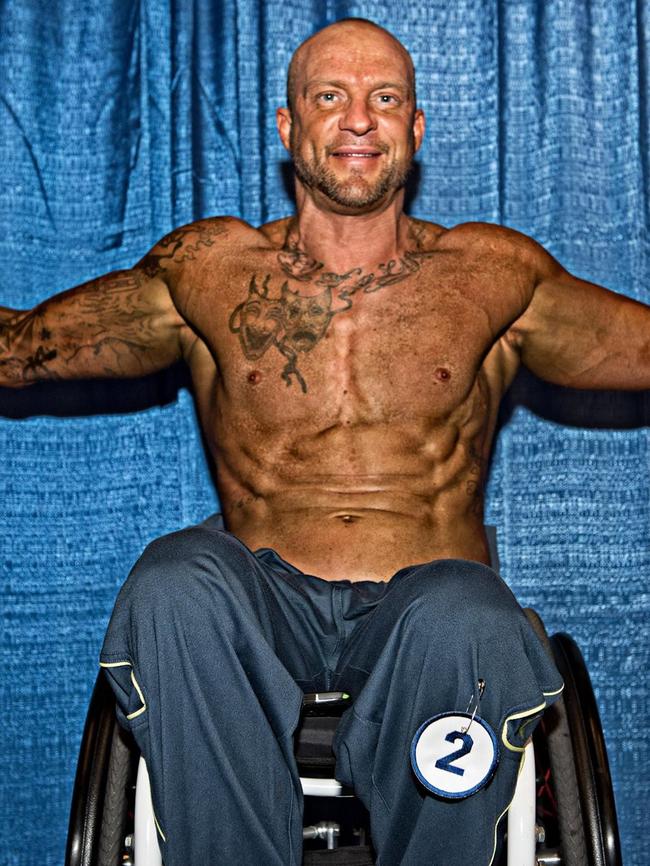 Victorian wheelchair bodybuilder Jack Anderson. Image: Facebook.