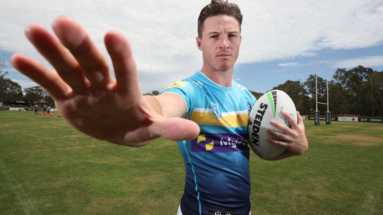 New Gold Coast Titans recruit Sam Verrills. Picture Glenn Hampson