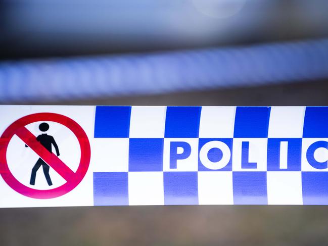 Police on the scene in Sydney's CBD this afternoon after a police officer was stabbed twice in the head by a knife-wielding man. The alleged offender was tasered and arrested at gunpoint following the attack, which took place shortly after 1pm on Sunday. Photo: Tom Parrish