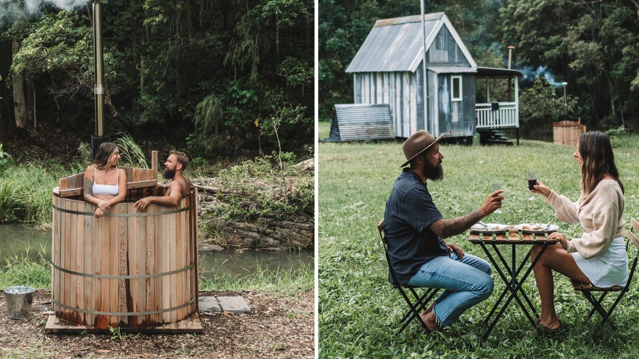 Hot tub, creek: Inside the Gold Coast’s cutest Airbnb