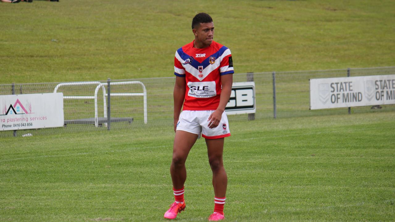 Phoenix Johns of the Illawarra South Coast Dragons Andrew Johns Cup team. Picture: Kevin Merrigan