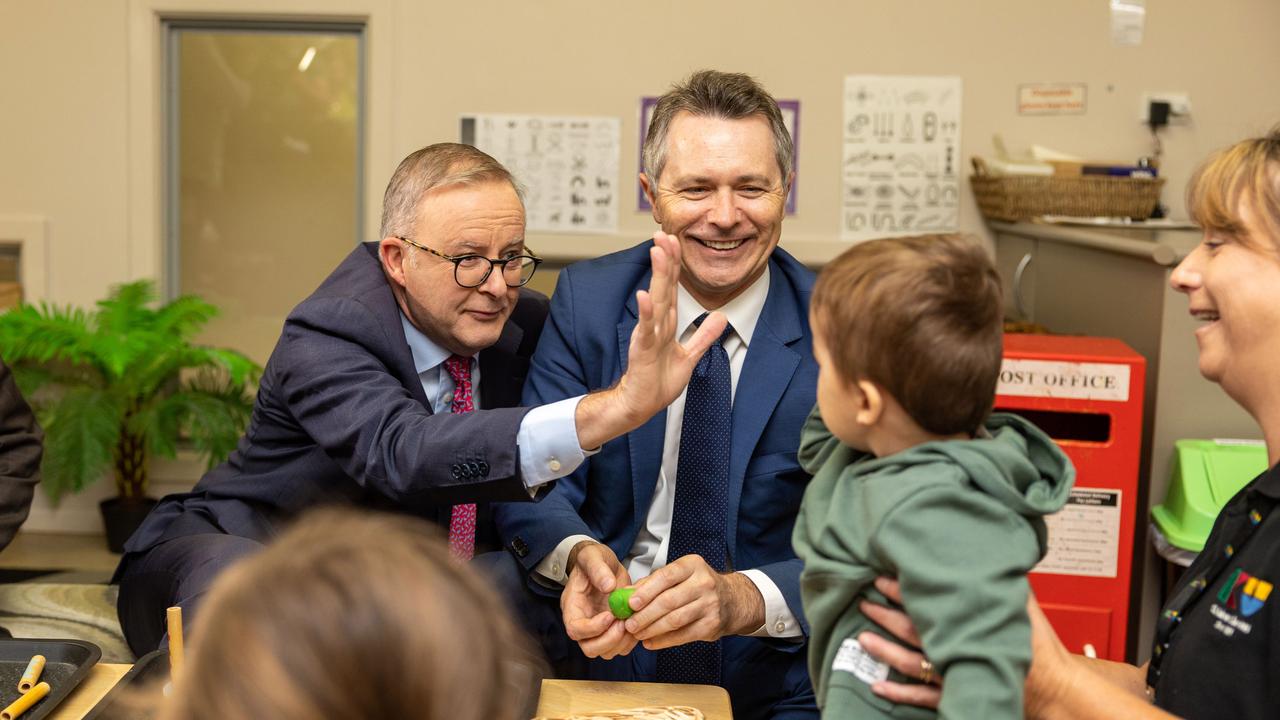 The federal government says the deal will ensure access to ‘better, fairer’ education. Picture: NCA NewsWire/ Gary Ramage