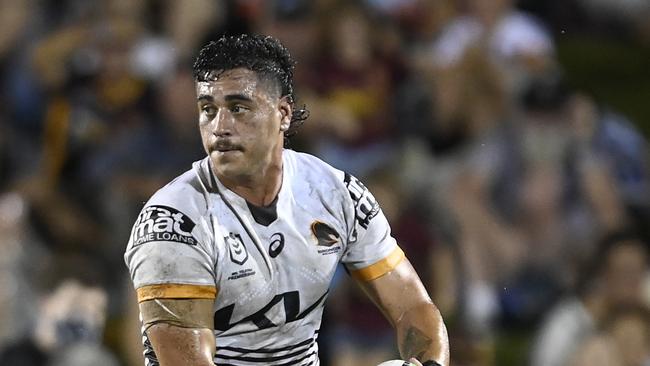 Keenan Palasia reveals he turned down a $1m four year deal to join Manly, to stay at the Broncos on a $200k one-year extension. Picture: Getty Images.