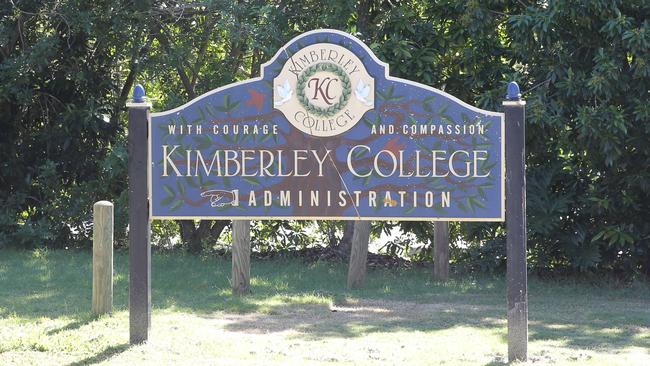 The Kimberley College board sent a letter to the school community detailing the report.