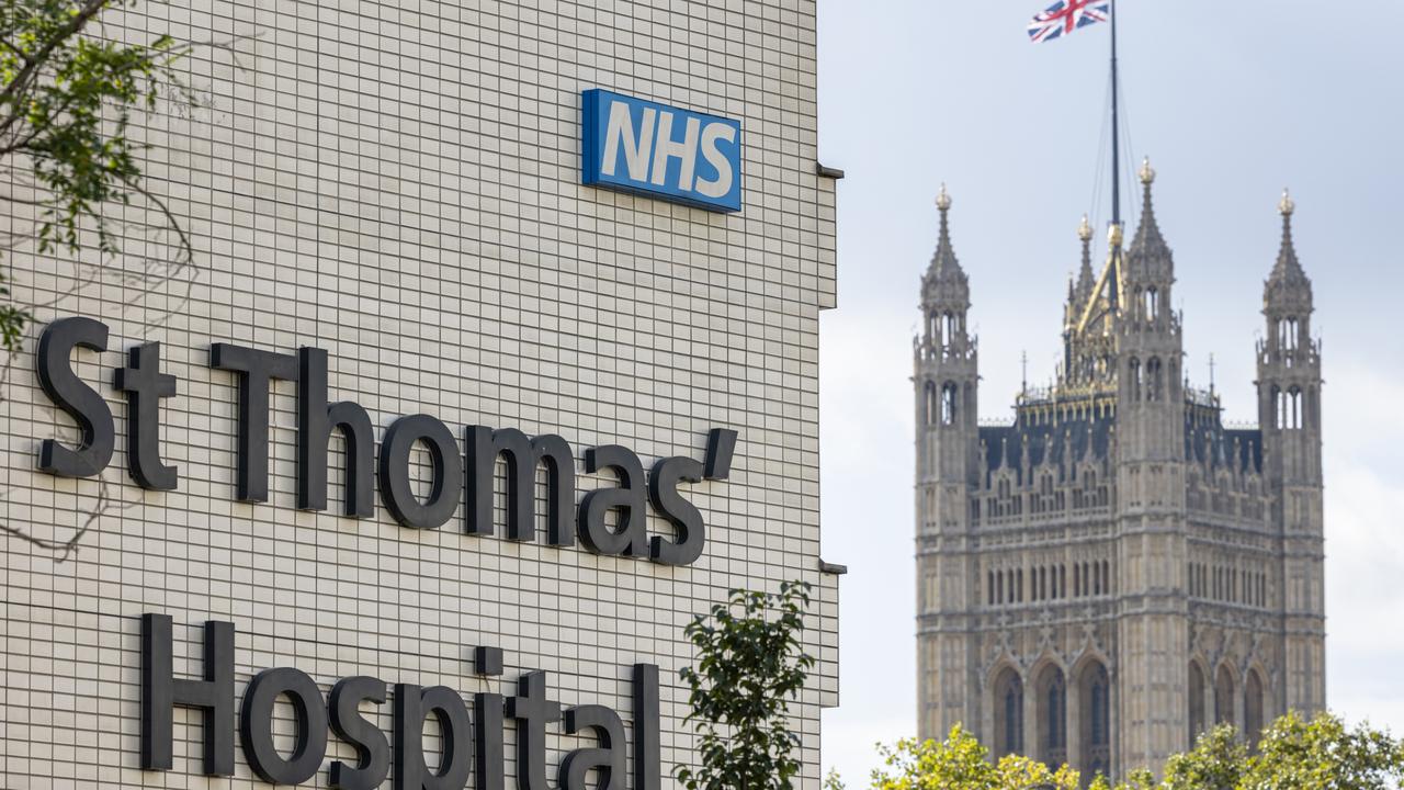 Boris Johnson was treated for Covid-19 at St Thomas's Hospital in London, just over the river from the Houses of Parliament. (Photo by Rob Pinney/Getty Images)