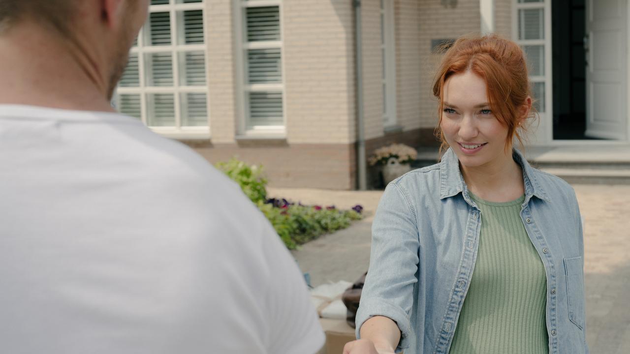 Eleanor Tomlinson plays the new neighbour.