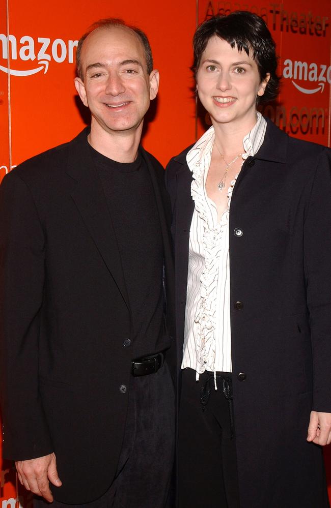 Amazon CEO Jeff Bezos and Mackenzie Bezos have been married for 25 years. Picture: Jean-Paul Aussenard/WireImage