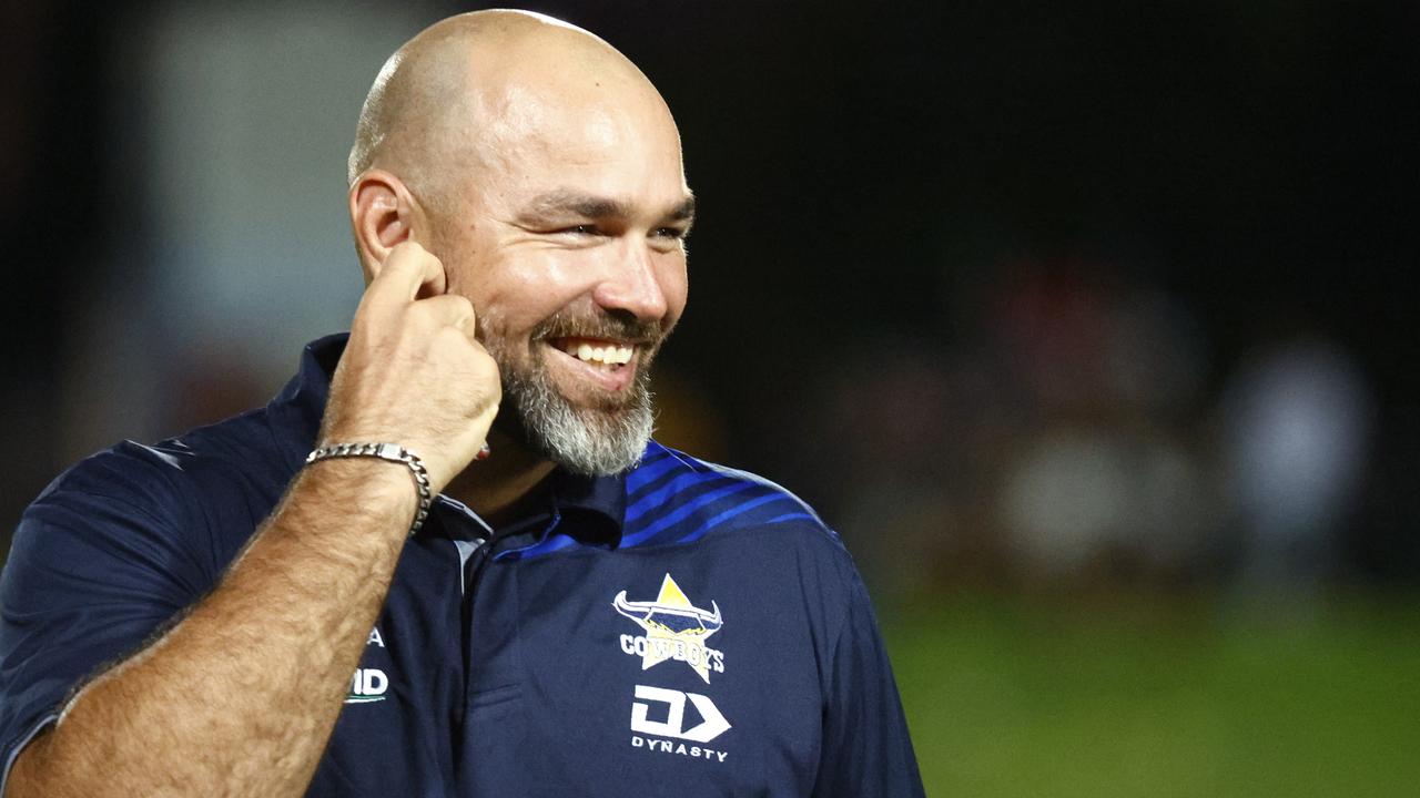 Cowboys coach Todd Payten has welcomed a resolution to the pay battle. Picture: Brendan Radke