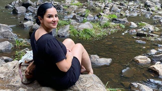 Aida Hamed, 45, died after being washed off the rocks with three others in Bushrangers Bay Picture: Facebook