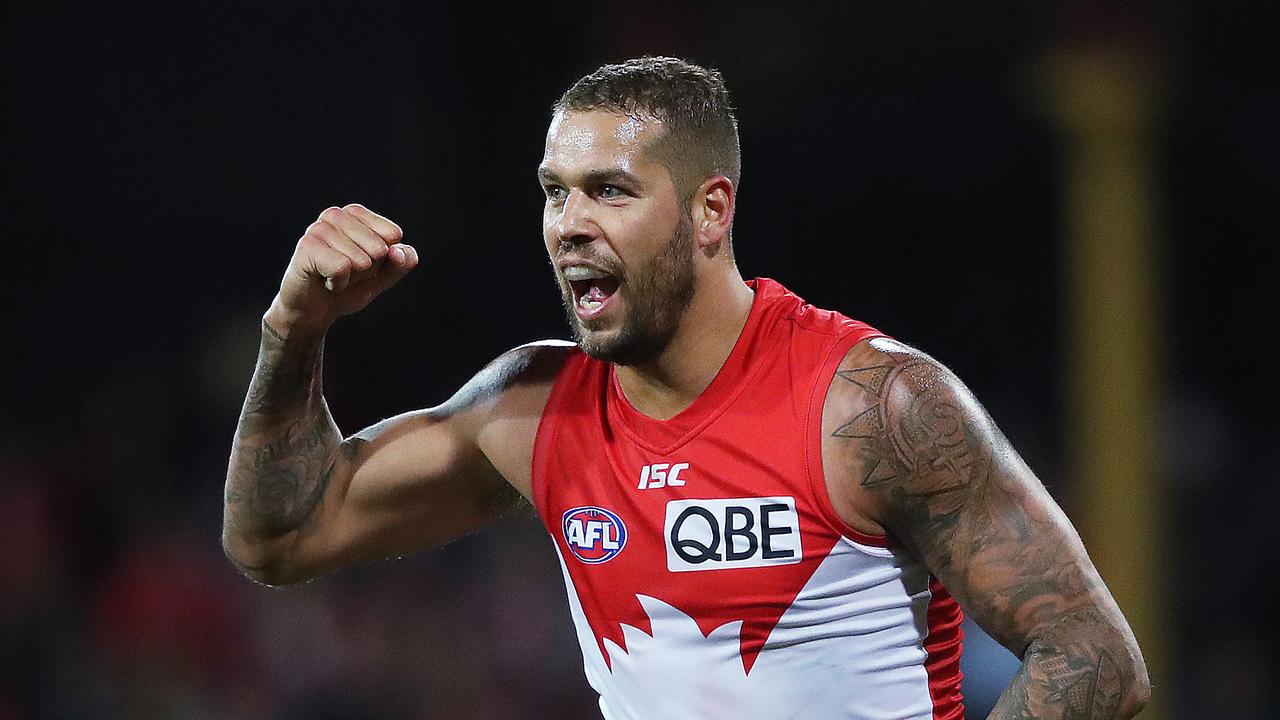 Sydney's Lance Franklin will play his 300th game on Saturday. Photo: Phil Hillyard.