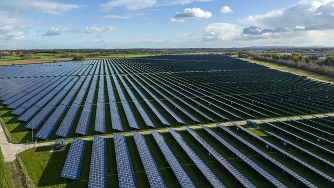 Developed countries are quickly switching to cleaner sources of energy such as solar power. Picture: Getty Images