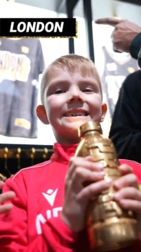 Prime energy drink: boy wins $800,000 gold Prime bottle at Logan Paul event