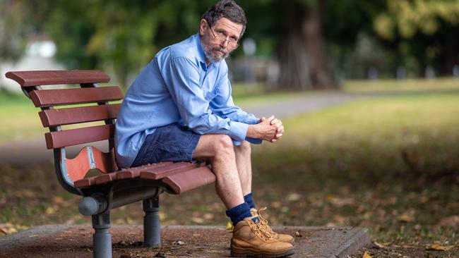 Former James Cook University professor Peter Ridd in Townsville last week. Picture: Cameron Laird