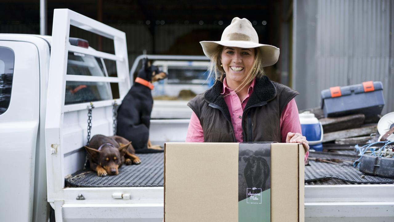 Square Mile Meats is named after Maryknoll, the small community in West Gippsland that her grandparents helped establish. Maryknoll was mapped out on a square mile. Picture: Dannika Bonser