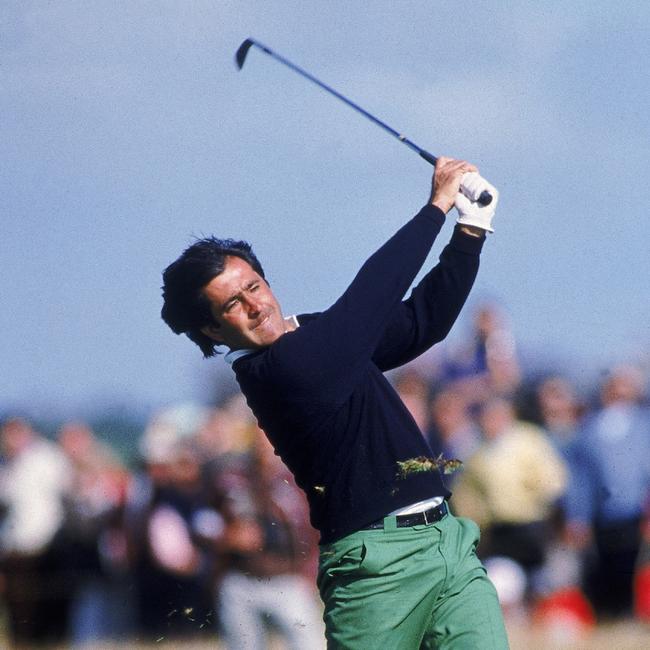 Golfing legend Seve Ballesteros. Picture: Dave Cannon /Allsport