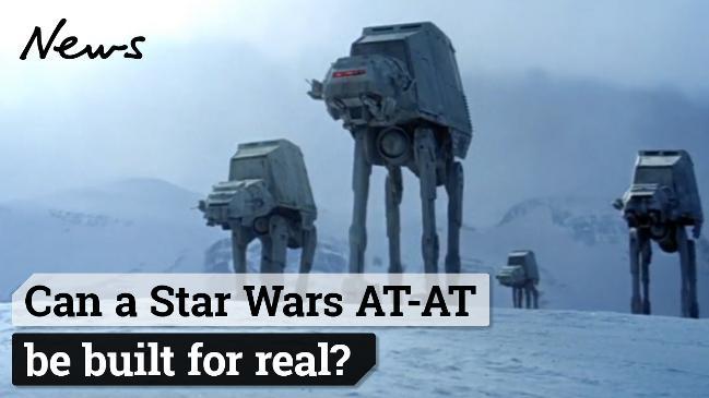 Can a Star Wars AT-AT be built for real?