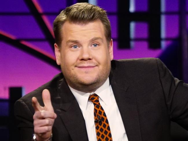 James Corden coronavirus comedy special for HiberNation - Host James Coren on "The Late Late Show". Picture: Supplied/Ten