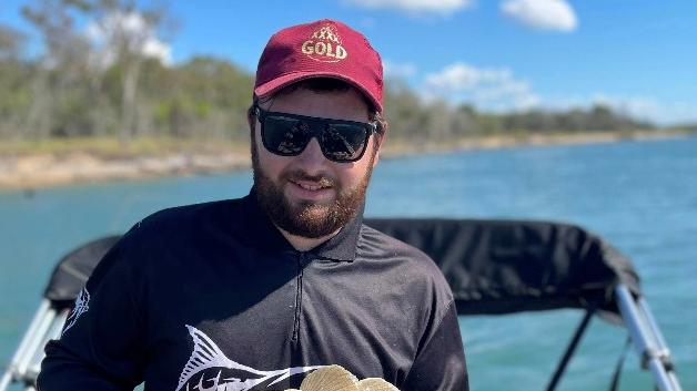 BUNDY FISHING REPORT: Hayden Hunt with a 60cm flathead caught recently in the Kolan River.