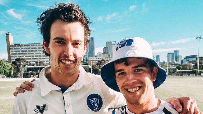 George Lavelle and Harrison Barnes hit their first Premier Cricket centuries.