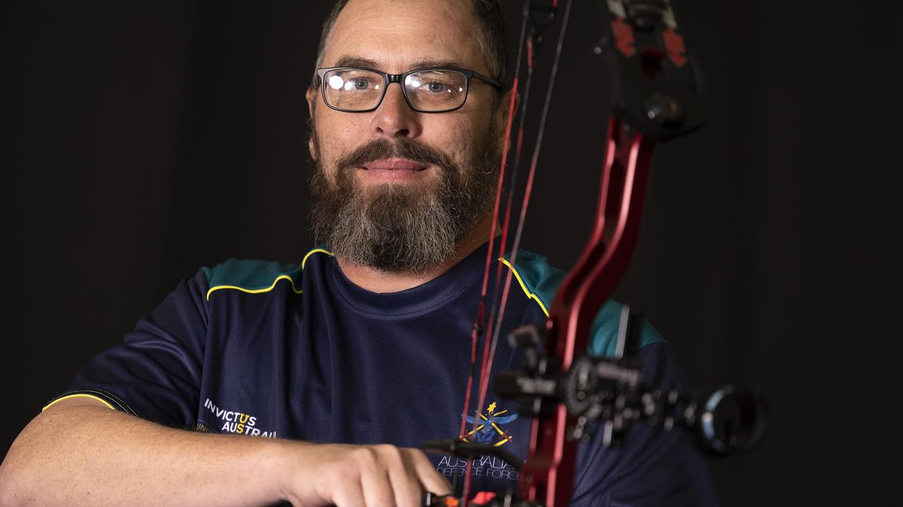 Team Australia's Corporal Sean Barry competed in the archery event at the Warrior Games 2024, held in Orlando, Florida, USA. Picture: Supplied