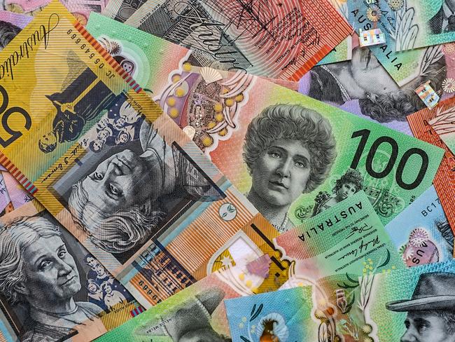 AUSTRALIA - NewsWire Photos - General view editorial generic stock photo image of Australian cash money currency. Picture: NewsWire / Nicholas Eagar