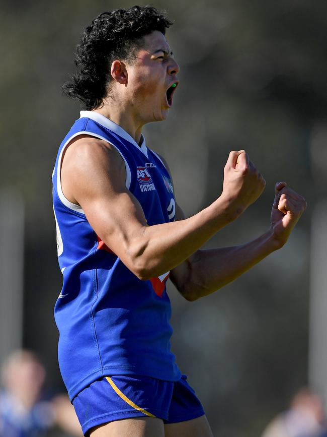 Connor Downie had been named captain of Eastern Ranges this year. Picture: Andy Brownbill