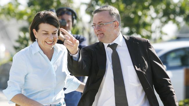 Australian Banking Association chief executive Anna Bligh and Anthony Albanese have known each other for decades.