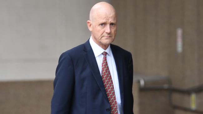 David Leyonhjelm arrives at the Federal Court in Sydney. Picture: AAP. 