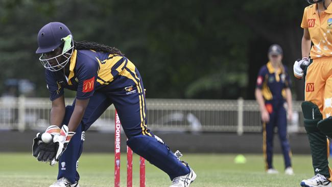 Central Coast keeper Rejoice Mudavose. Picture: Martin Ollman