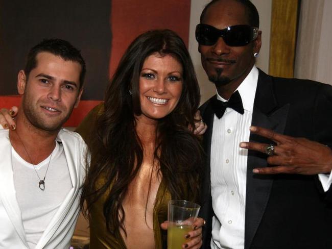 Zhenya and Lydia Tsvetnenko party with US rapper Snoop Dogg at Lydia’s 29th birthday