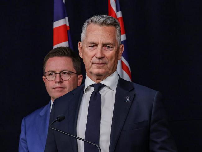The proposed changes will make accommodations for the state’s new police chief after his predecessor spent just weeks in the role. Picture: NewsWire/Ian Currie
