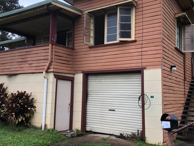 HOUSE FIRE: Emergency services were called to a fire in a derelict property on Ballina Rd, Girards Hill around 4am on Tuesday May 11, 2021.Photo: Alison Paterson