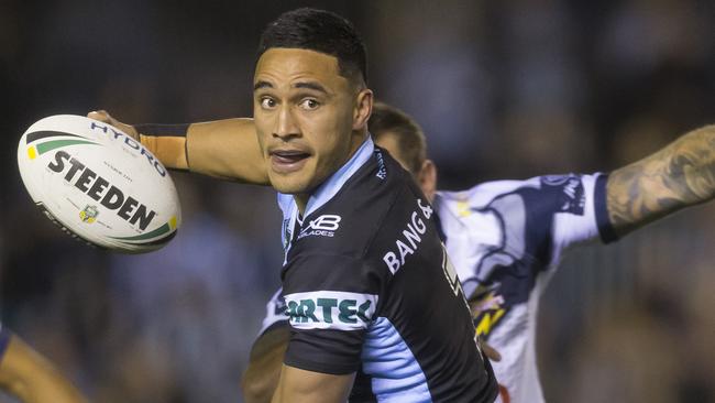 The Sharks have tabled a massive offer to Valentine Holmes. Picture: AAP