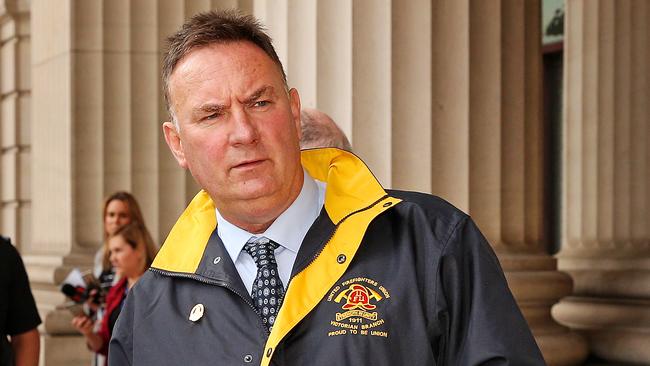 Firebrand UFU Victoria boss Peter Marshall.