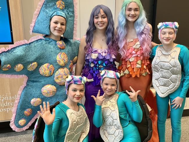 A group of the performers from the Players Theatre Company.